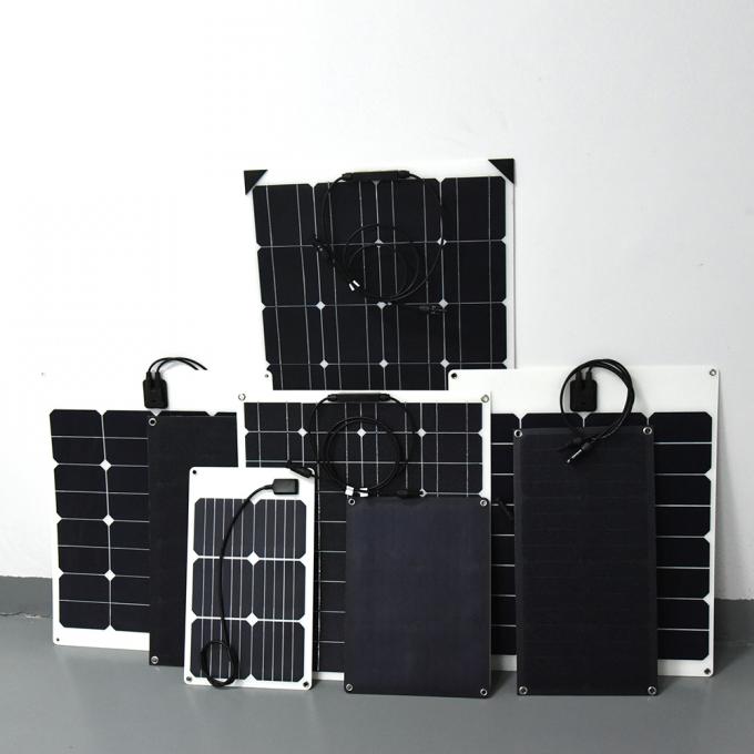 панель солнечных батарей 100В гибкая Монокрысталлине ЭТФЭ гибкая