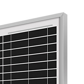 Professional Multicrystalline Solar Panels 30W For Bus Stop Shelters Battery