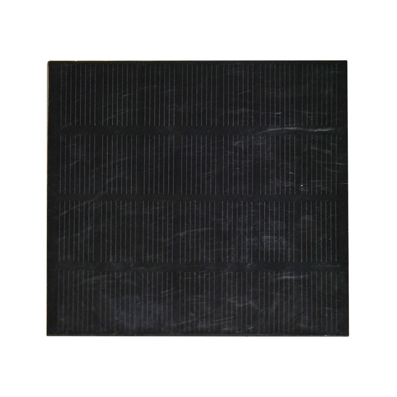 Roof Mounted Lightweight Solar Panels 3 Watt 5 Volt With Low Iron Tempered Glass